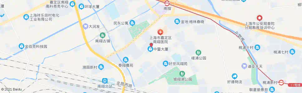 上海银翔路槎溪路_公交站地图_上海公交_妙搜公交查询2025