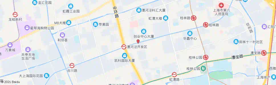上海宜山路桂平路_公交站地图_上海公交_妙搜公交查询2025