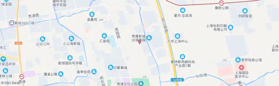 上海康达路关岳路_公交站地图_上海公交_妙搜公交查询2025