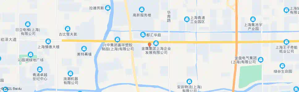 上海新园路崧泽大道_公交站地图_上海公交_妙搜公交查询2025