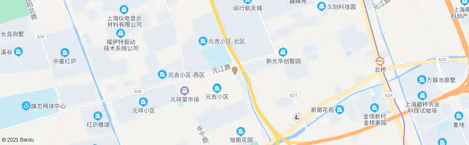 上海花王路联青路_公交站地图_上海公交_妙搜公交查询2025