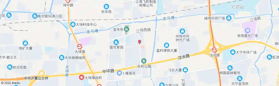 上海原平路交城路_公交站地图_上海公交_妙搜公交查询2025