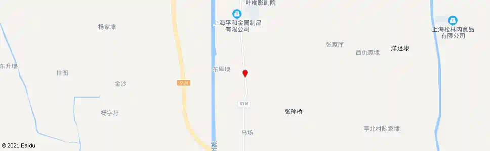 上海张泽路山房公路_公交站地图_上海公交_妙搜公交查询2025