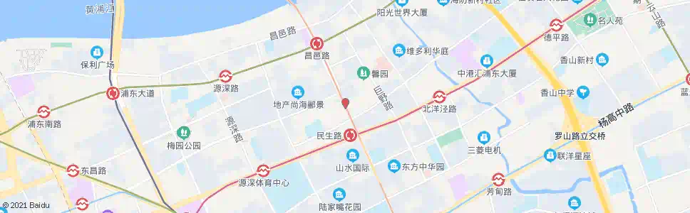 上海民生路沈家弄路_公交站地图_上海公交_妙搜公交查询2025