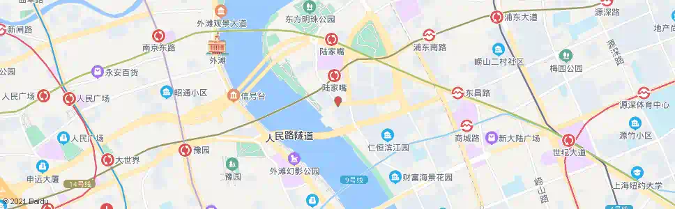 上海陆家嘴环路拾步街_公交站地图_上海公交_妙搜公交查询2025