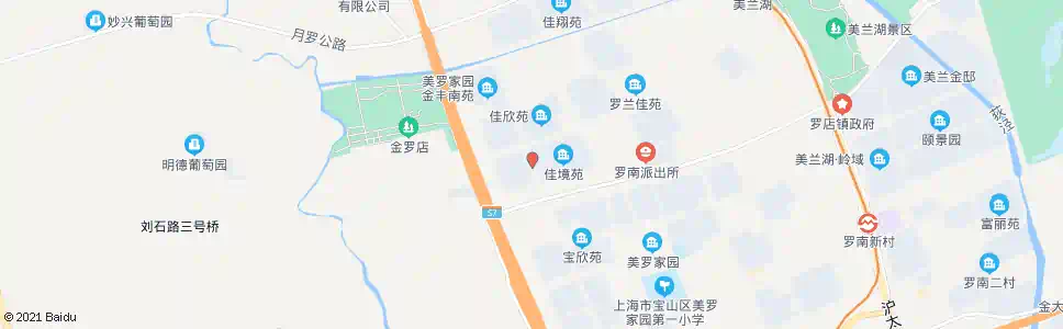 上海罗和路美健路_公交站地图_上海公交_妙搜公交查询2025