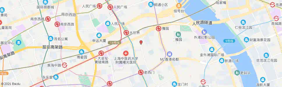 上海小北门_公交站地图_上海公交_妙搜公交查询2025