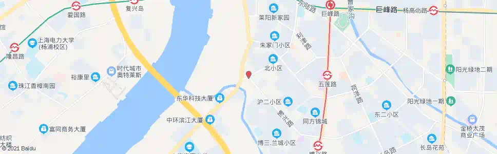 上海莱阳路博兴路_公交站地图_上海公交_妙搜公交查询2025