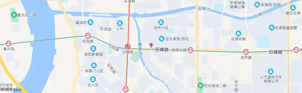 上海巨峰路利津路_公交站地图_上海公交_妙搜公交查询2025