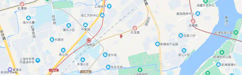 上海石龙路永川路_公交站地图_上海公交_妙搜公交查询2025