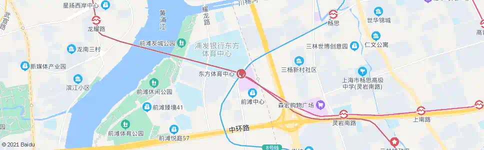 上海体育中心_公交站地图_上海公交_妙搜公交查询2025