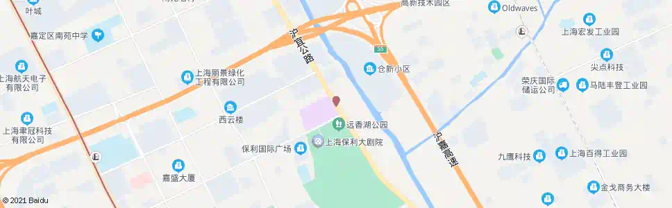 上海白银路沪宜公路_公交站地图_上海公交_妙搜公交查询2025