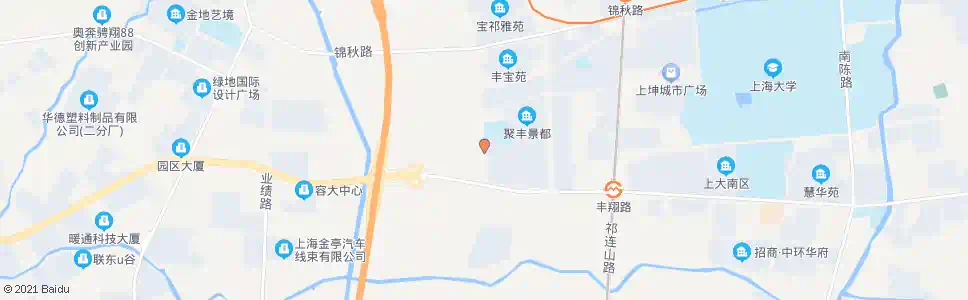 上海丰宝路丰翔路_公交站地图_上海公交_妙搜公交查询2025
