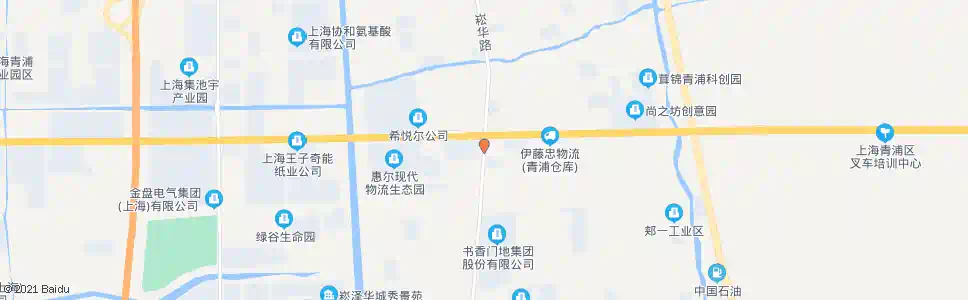 上海北青公路崧联路(招呼站)_公交站地图_上海公交_妙搜公交查询2025