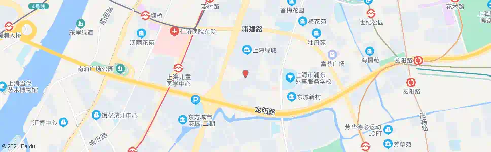 上海锦和路东建路_公交站地图_上海公交_妙搜公交查询2025