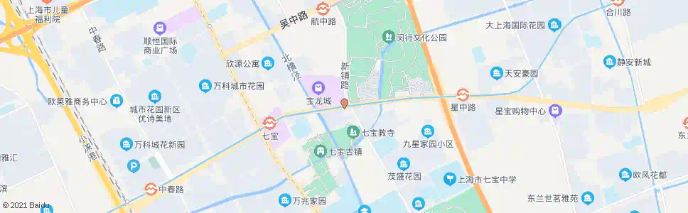 上海漕宝路新镇路_公交站地图_上海公交_妙搜公交查询2025