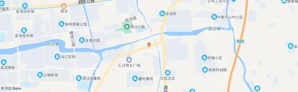 上海沪松公路张泾路_公交站地图_上海公交_妙搜公交查询2025