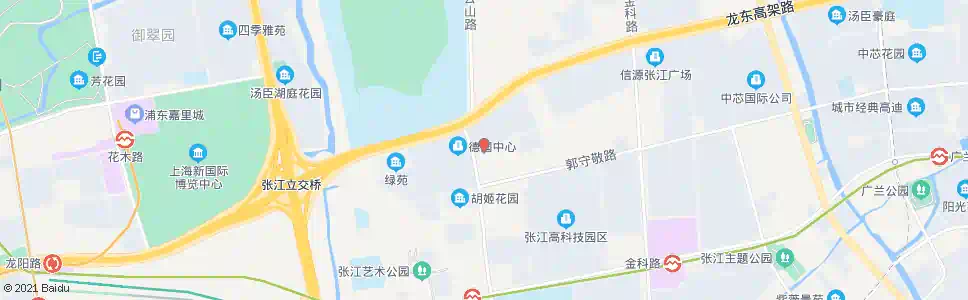 上海李时珍路科苑路_公交站地图_上海公交_妙搜公交查询2025