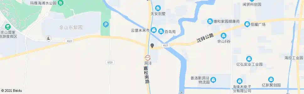 上海沪松公路辰花公路(招呼站)_公交站地图_上海公交_妙搜公交查询2025