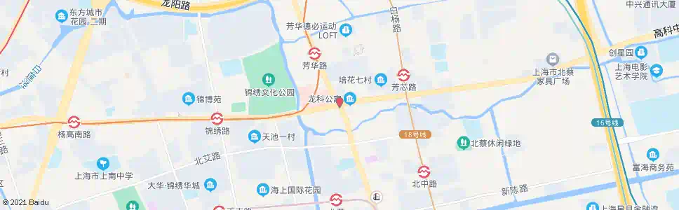 上海高科西路沪南公路_公交站地图_上海公交_妙搜公交查询2025
