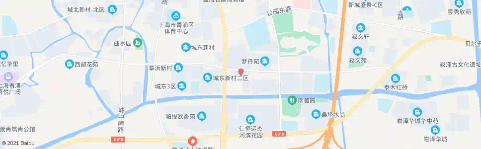 上海青湖路外青松公路(晨兴公寓)_公交站地图_上海公交_妙搜公交查询2025