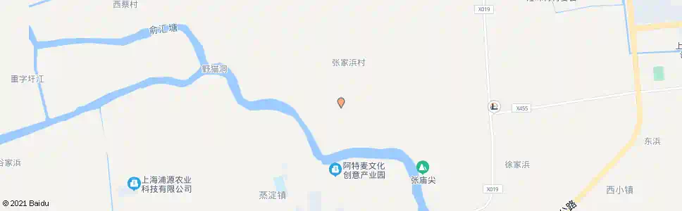 上海张家浜路张家浜桥_公交站地图_上海公交_妙搜公交查询2025