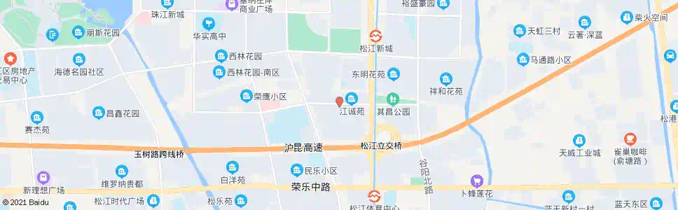 上海其昌路嘉松公路(招呼站)_公交站地图_上海公交_妙搜公交查询2025