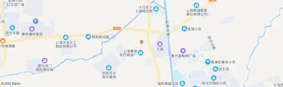 上海杨家庄路嘉松中路_公交站地图_上海公交_妙搜公交查询2025