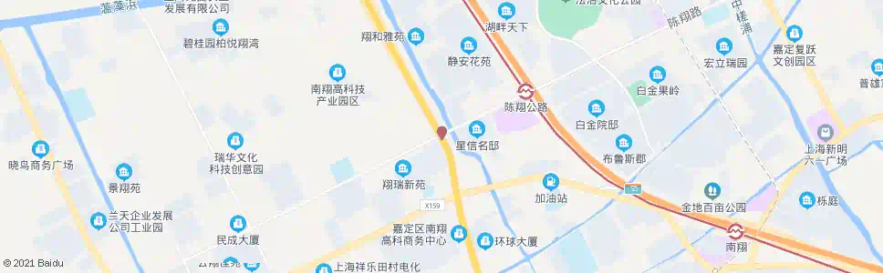 上海沪宜公路陈翔路_公交站地图_上海公交_妙搜公交查询2025