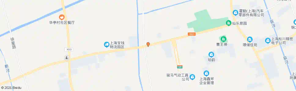 上海宝钱公路前曹路_公交站地图_上海公交_妙搜公交查询2025