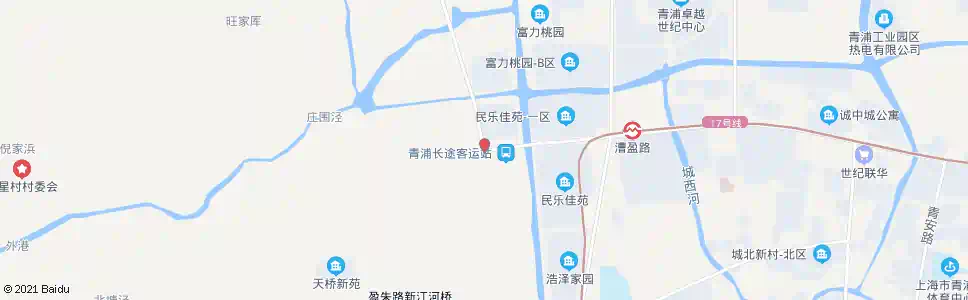 上海盈港路青赵公路(下客站)_公交站地图_上海公交_妙搜公交查询2025