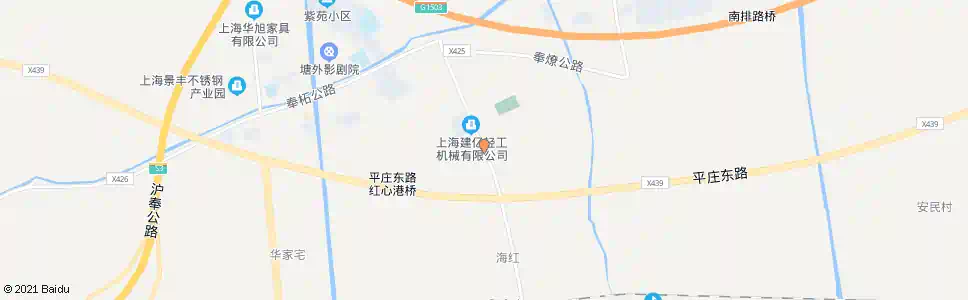 上海前进港桥_公交站地图_上海公交_妙搜公交查询2025