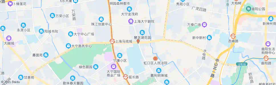 上海广中路平型关路_公交站地图_上海公交_妙搜公交查询2025