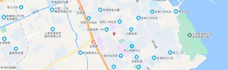 上海牡丹江路宝杨路_公交站地图_上海公交_妙搜公交查询2025