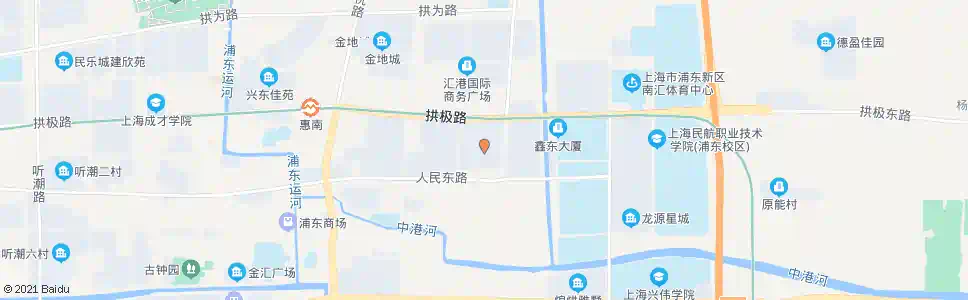 上海时代华庭_公交站地图_上海公交_妙搜公交查询2025