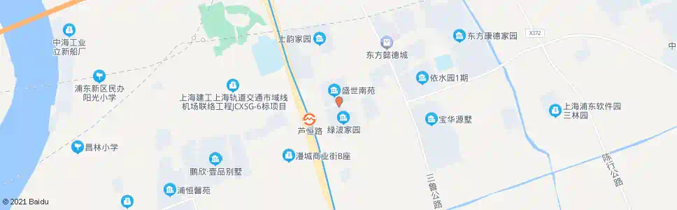 上海和炯路三彩路_公交站地图_上海公交_妙搜公交查询2025