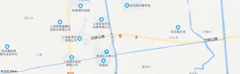 上海沈太路沈砖公路_公交站地图_上海公交_妙搜公交查询2025