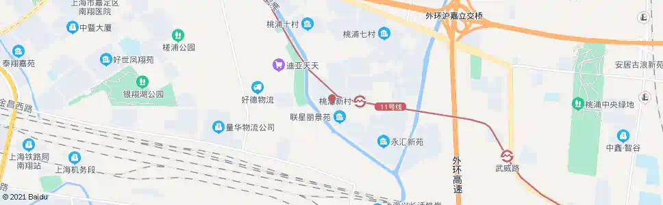 上海武威路规划二路_公交站地图_上海公交_妙搜公交查询2025