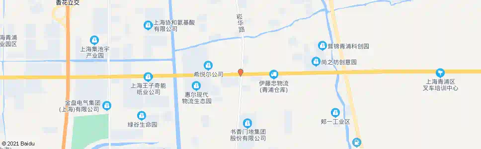 上海崧泽大道崧华路_公交站地图_上海公交_妙搜公交查询2025
