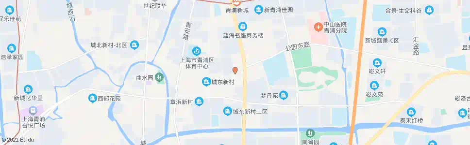 上海公园路外青松公路_公交站地图_上海公交_妙搜公交查询2025
