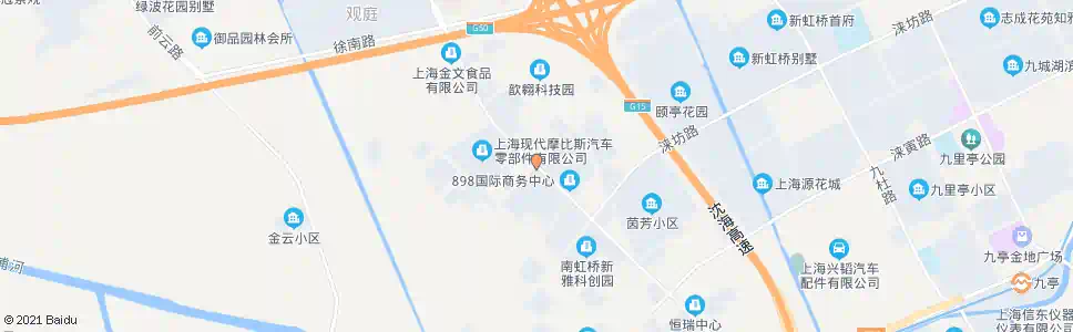 上海九泾路洋河浜路_公交站地图_上海公交_妙搜公交查询2025
