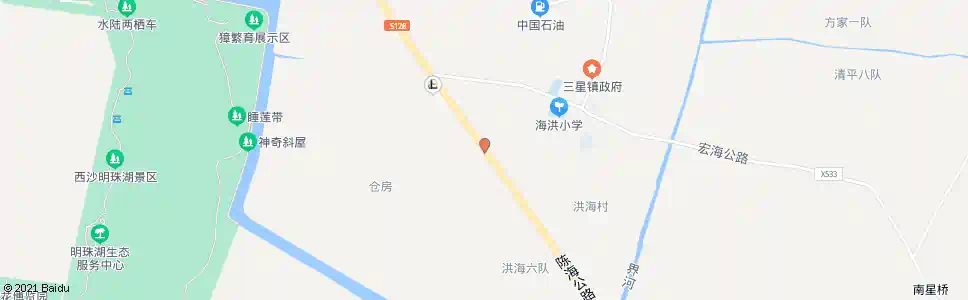 上海海洪港桥_公交站地图_上海公交_妙搜公交查询2025