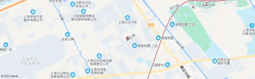 上海园区路园汽路_公交站地图_上海公交_妙搜公交查询2025
