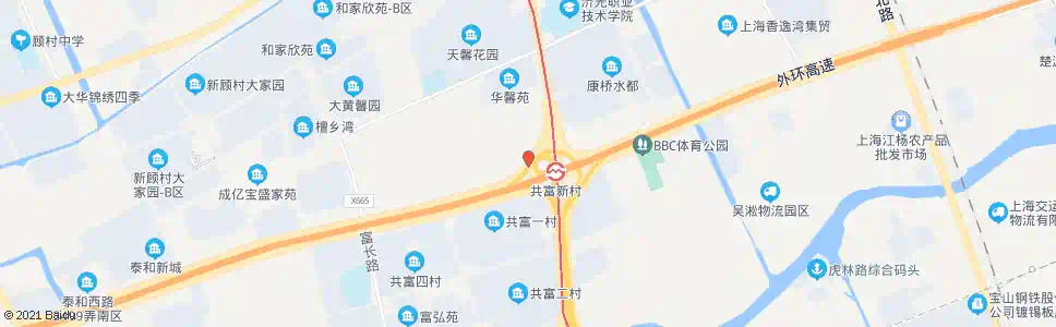 上海泰和西路蕰川路_公交站地图_上海公交_妙搜公交查询2025