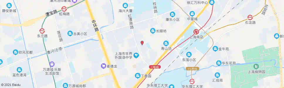 上海浦北路桂林西街_公交站地图_上海公交_妙搜公交查询2025
