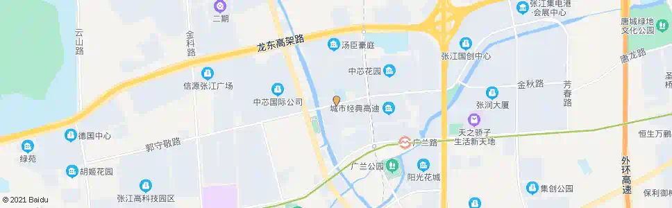 上海香楠路丹桂路_公交站地图_上海公交_妙搜公交查询2025