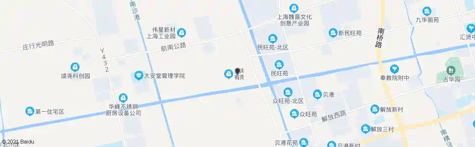上海华严开发区_公交站地图_上海公交_妙搜公交查询2025
