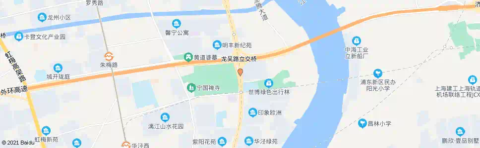 上海龙吴路徐梅路_公交站地图_上海公交_妙搜公交查询2025