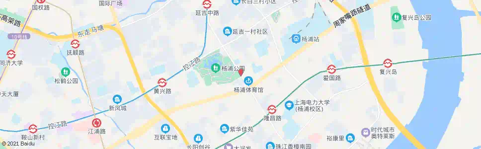 上海周家嘴路隆昌路_公交站地图_上海公交_妙搜公交查询2025