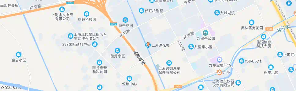 上海涞寅路(源花城)(招呼站)_公交站地图_上海公交_妙搜公交查询2025